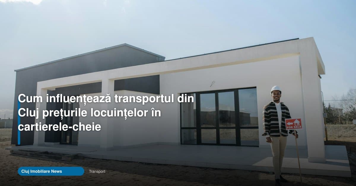 Transport Cluj prețuri apartamente: cartierele câștigă